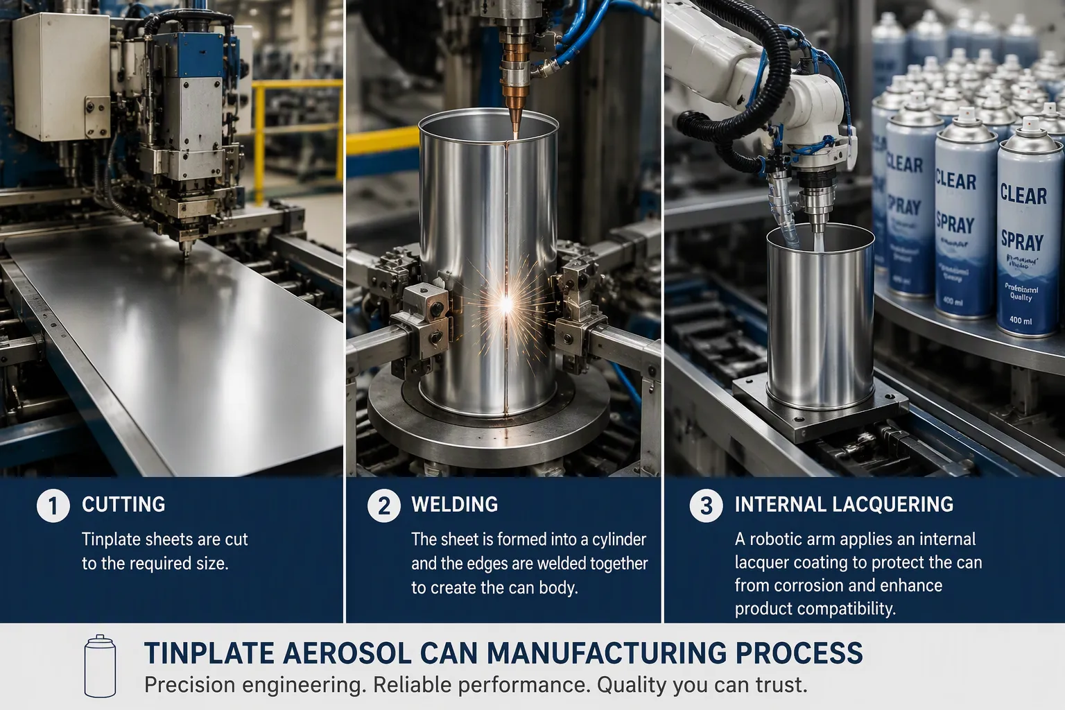 Tinplate Aerosol Can Manufacturing