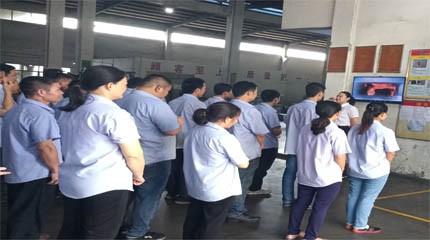 Formación grupal de la empresa Guangdong Sihai