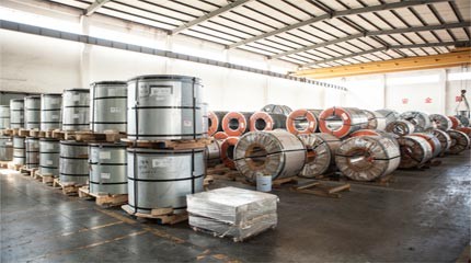 Material del envase del aerosol: hierro en bobina laminada