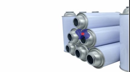 ¿Cuáles son las ventajas de empacar con latas de aerosol?