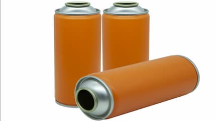 Latas de aerosol de 57 x 140 mm