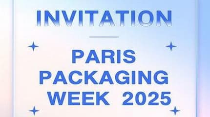 Invitación a la Semana del Embalaje de París 2025