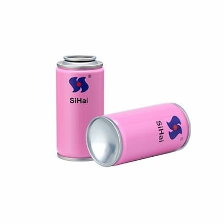 Lata de aerosol de tres piezas