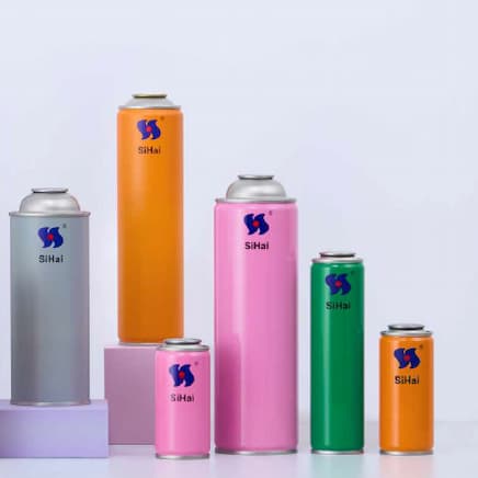 Explicación de los tamaños de los envases de aerosol: Guía de 45 mm, 52 mm, 57 mm y 65 mm