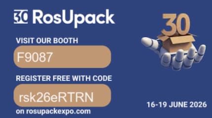 Carta de invitación para la exposición RosUpack 2026